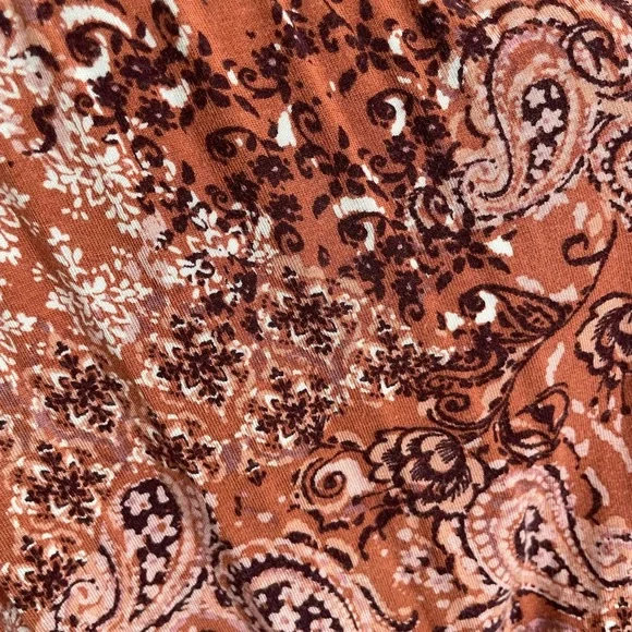 Maurice’s Causual Paisley Print Romper - Size Lg - Picture 3 of 10